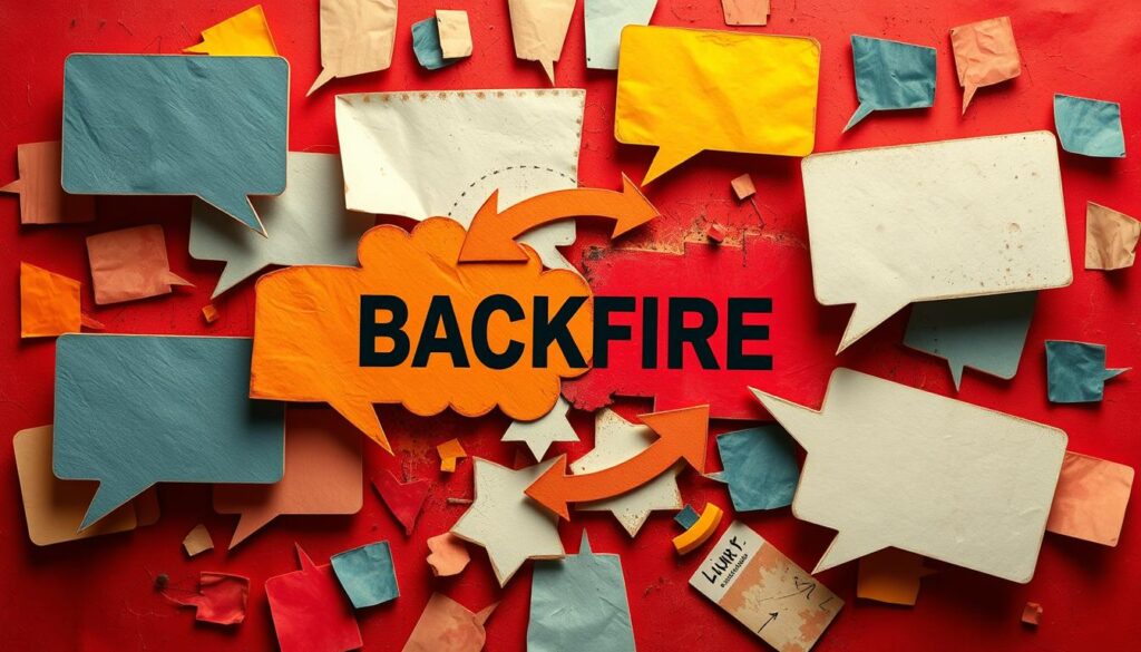 Backfire-Effekt soziales Kommunikationsphänomen