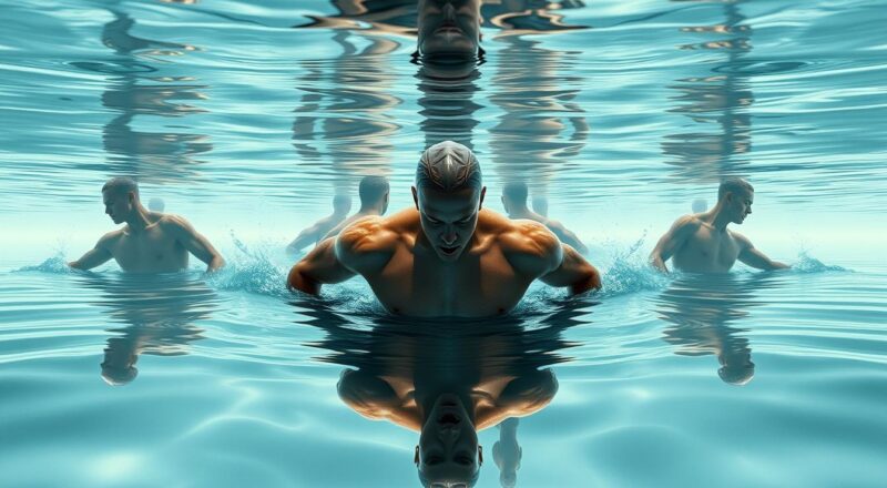 swimmer's body illusion